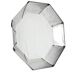 金鹰120cm八角圆形专业柔光箱柔光罩子摄影闪光灯顶灯罩摄影灯箱