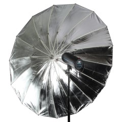 金鹰 太阳伞 专业反光伞 黑银伞 外黑内银 直径185cm 摄影灯附件