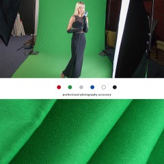 拍照拍摄背景布摄影摄像抠像布纯棉照相摄影布纯色 绿布直播影楼