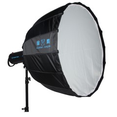 金鹰 16杆抛物线柔光箱直径120cm 伞式柔光罩闪光灯摄影棚配件